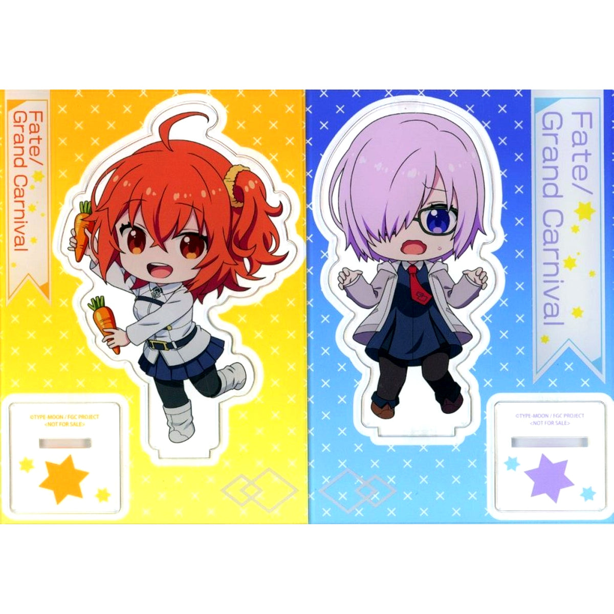 Ritsuka Fujimaru Mash Kyrielight A6 Acrylic Figure Fate/Grand Carnival Season 1 and 2 Melonbooks Bonus [USED]