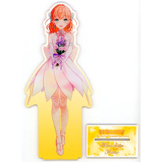 Kaho Hinoshita BIG Acrylic Stand Ver.AURORA FLOWER Love Live! Hasunosora Girls High School Idol Club Event Kadokawa Store Ltd [USED]