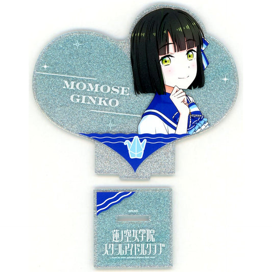 Ginko Momose Heart-Shaped Glitter Acrylic Stand Ver. 365Days Love Live! Hasunosora Girls' High School Idol Club [USED]