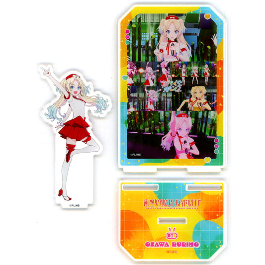 Rurino Osawa Love Live! Hasunosora Girls' High School Idol Club Ver. TRI TRI UNITY!!! Acrylic Diorama [USED]
