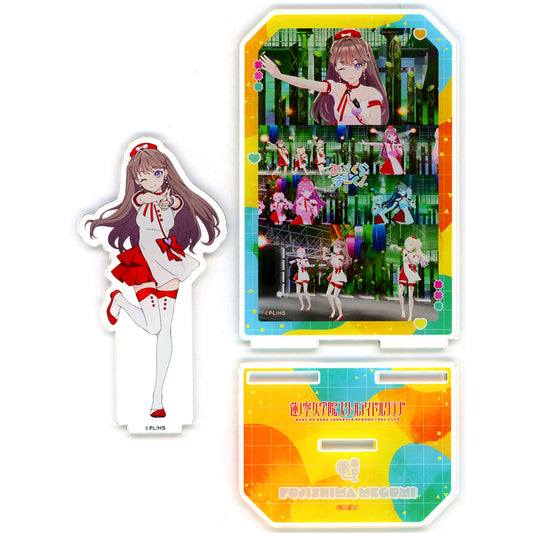 Megumi Fujishima Acrylic Diorama Ver. TRI TRI UNITY!!! Love Live! Hasunosora Girls' High School Idol Club [USED]