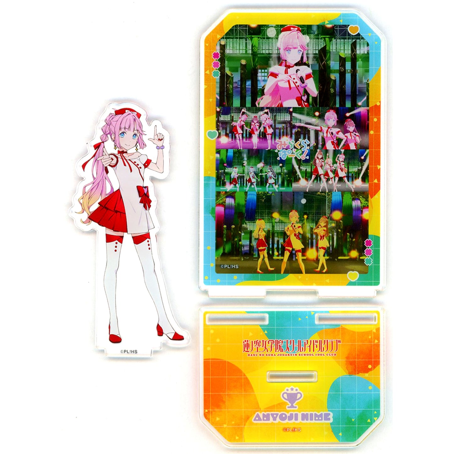 Hime Anyoji Love Live! Hasunosora Girls' High School Idol Club Ver. TRI TRI UNITY!!! Acrylic Diorama [USED]