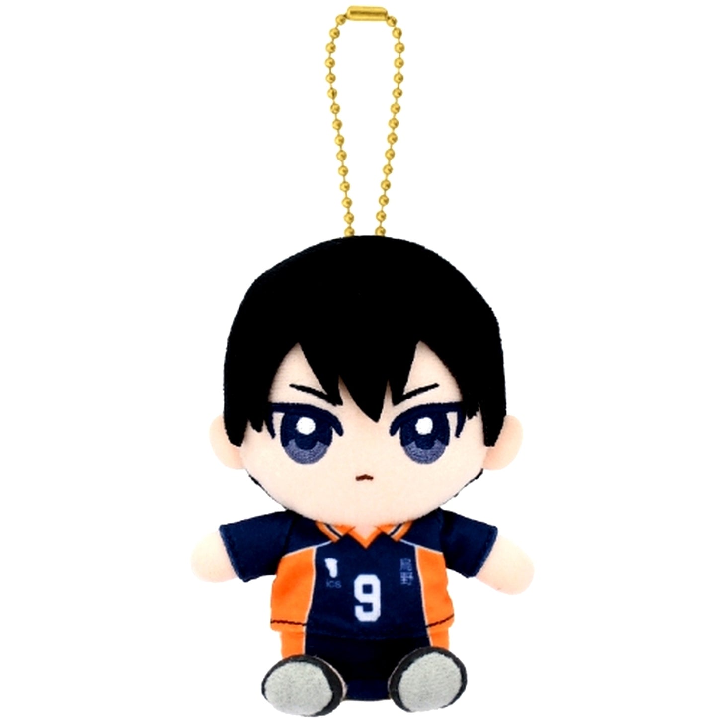 Tobio Kageyama Haikyu!! Chibi Nui Sitting Mascot Plush [USED]
