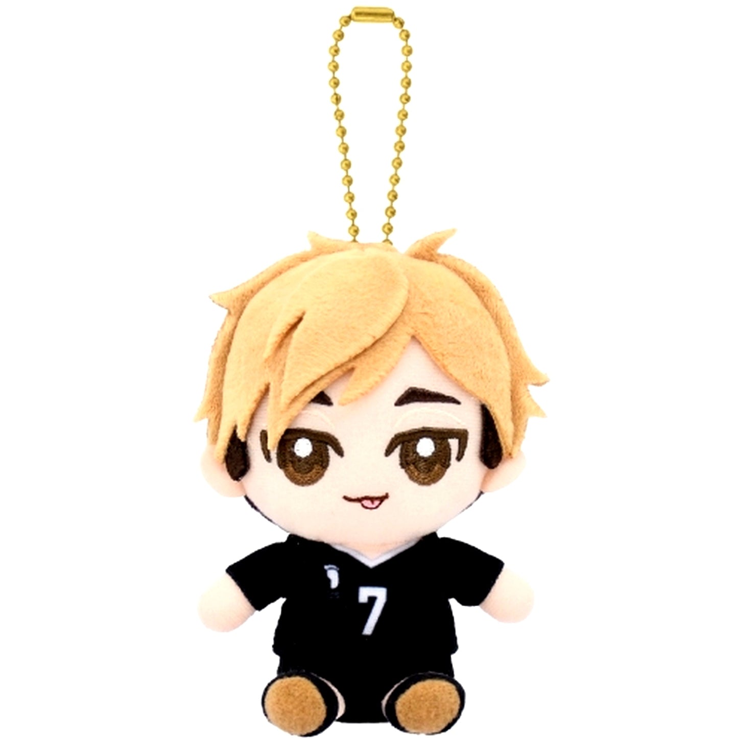 Atsumu Miya Haikyu!! Chibi Nui Sitting Mascot Plush [USED]