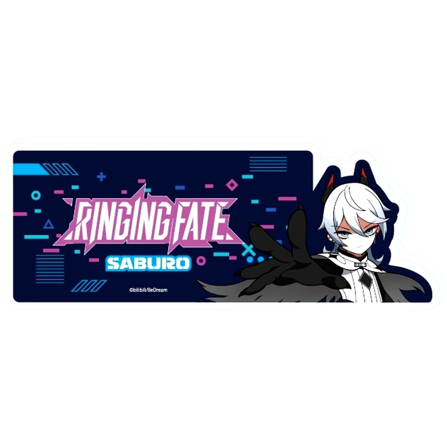 Saburo RINGING FATE Official Illustration Collection Stand No.2 [USED]