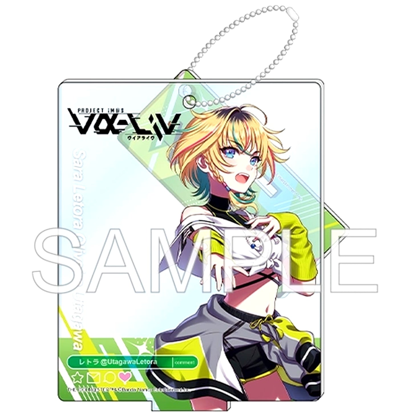 Letora THE IDOLM@STER va-liv Idol Costume Ver. Selfie Style Acrylic Stand [USED]