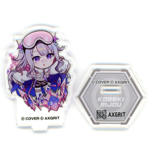 Koseki Bijou Trading Mini Character Acrylic Stand VTuber hololive English Advent POP UP SHOP in SHIBUYA TSUTAYA AXGRIT [USED]