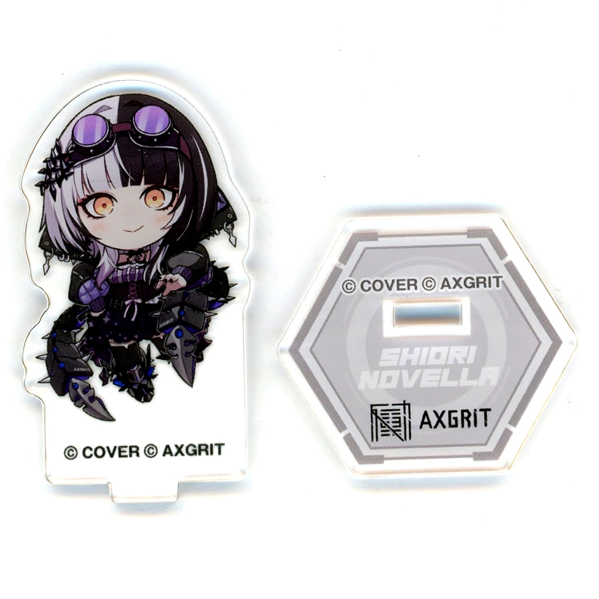 Shiori Novella Virtual YouTuber Hololive English Advent POP UP SHOP in SHIBUYA TSUTAYA AXGRIT Trading Mini Character Acrylic Stand [USED]