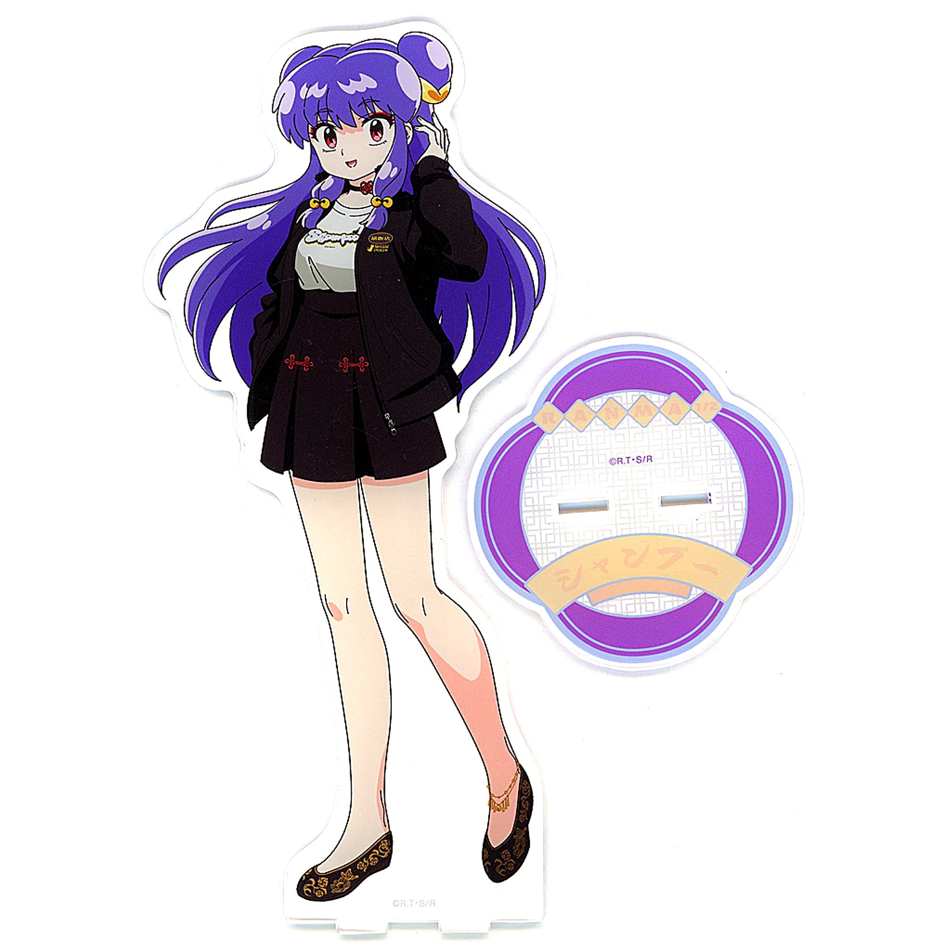 Shampoo Casual Fashion Ver. Ranma 1/2 arti-mate Illustration Extra Large Acrylic Stand [USED]