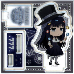 Osaragi SAKAMOTO DAYS Illustration Deformed Casino Dealer Trading Acrylic Stand [USED]