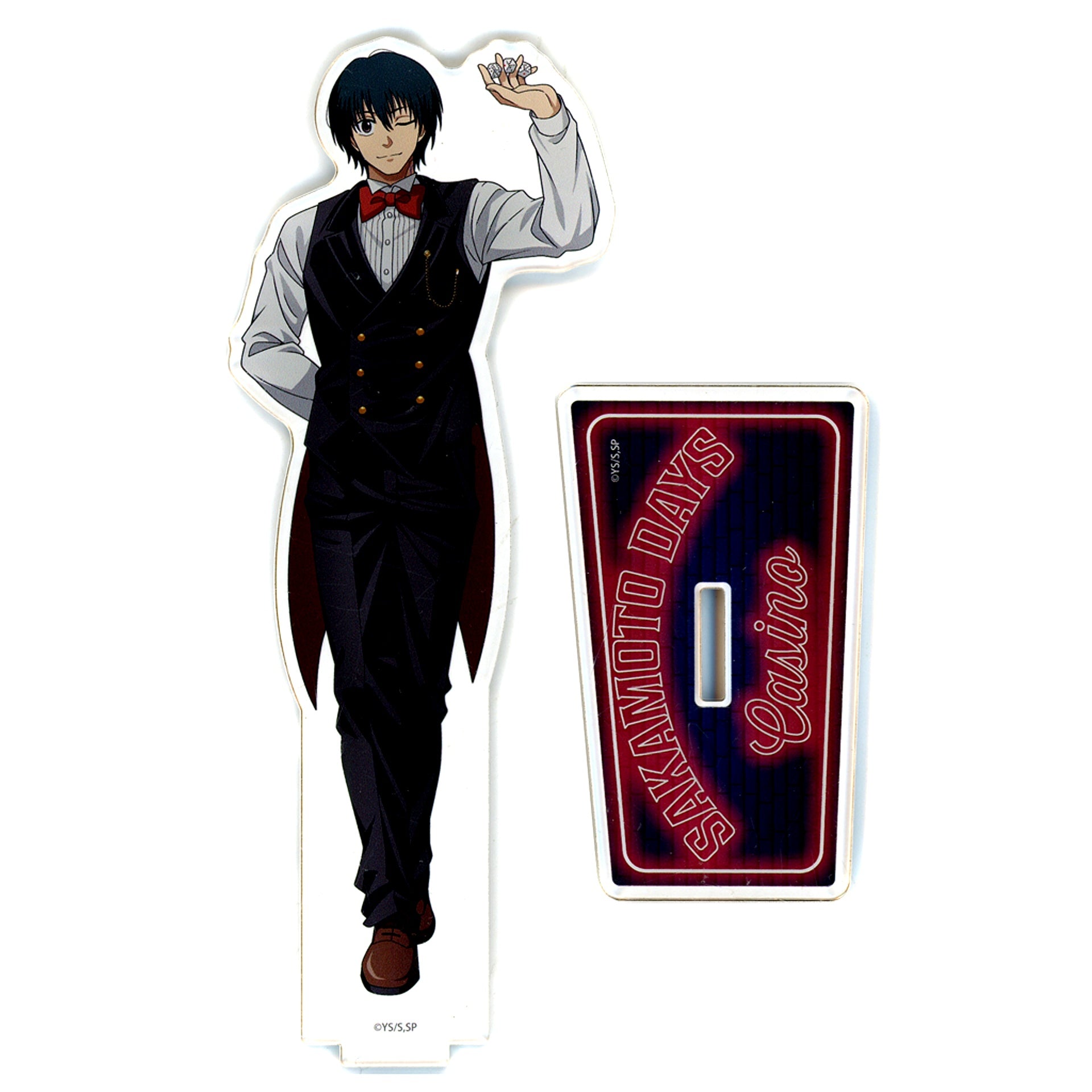 Yoichi Nagumo Sakamoto Days Full-body Illustration Casino Dealer Acrylic Stand [USED]