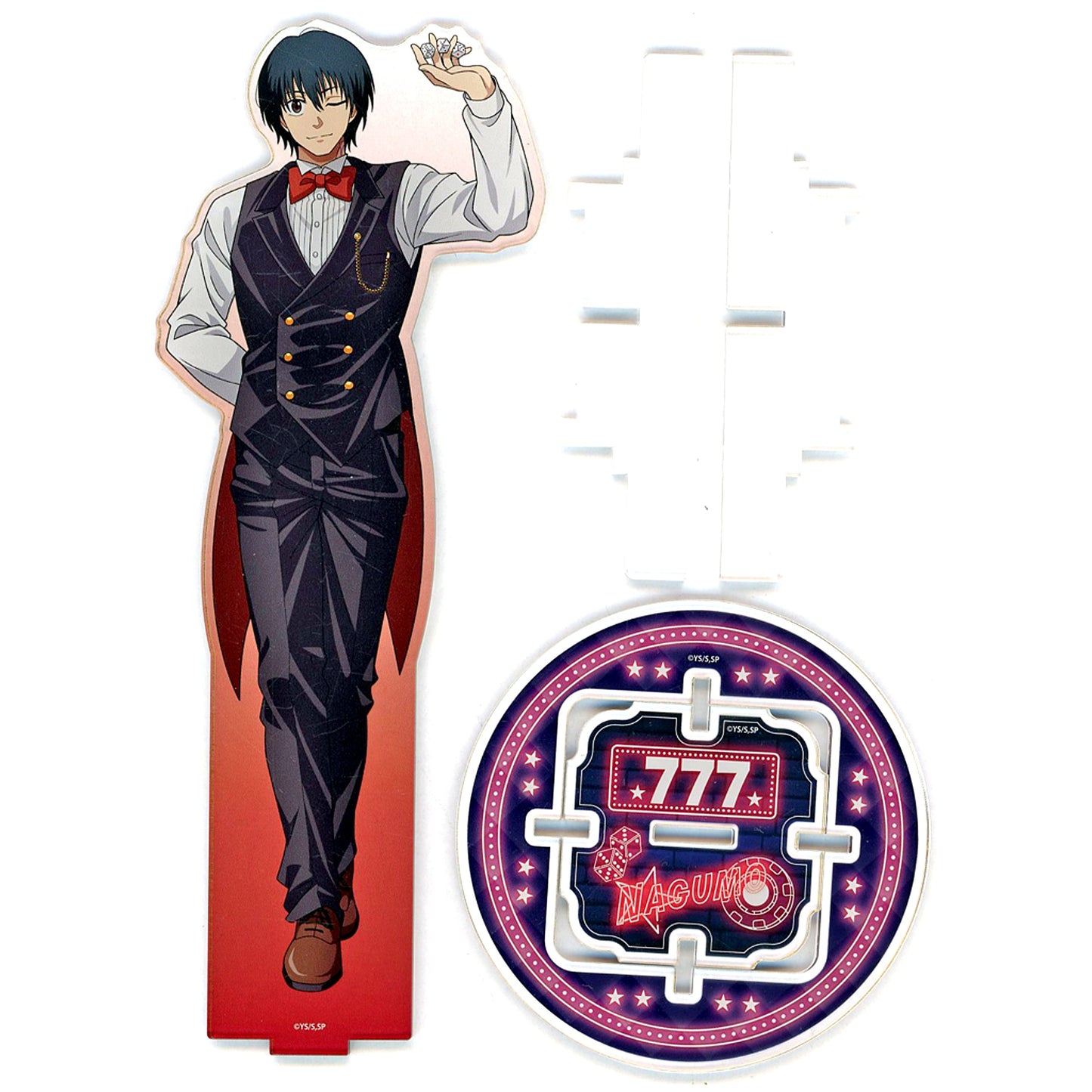 Yoichi Nagumo Big Acrylic Stand Illustration Casino Dealer Sakamoto Days Made-to-Order Limited [USED]