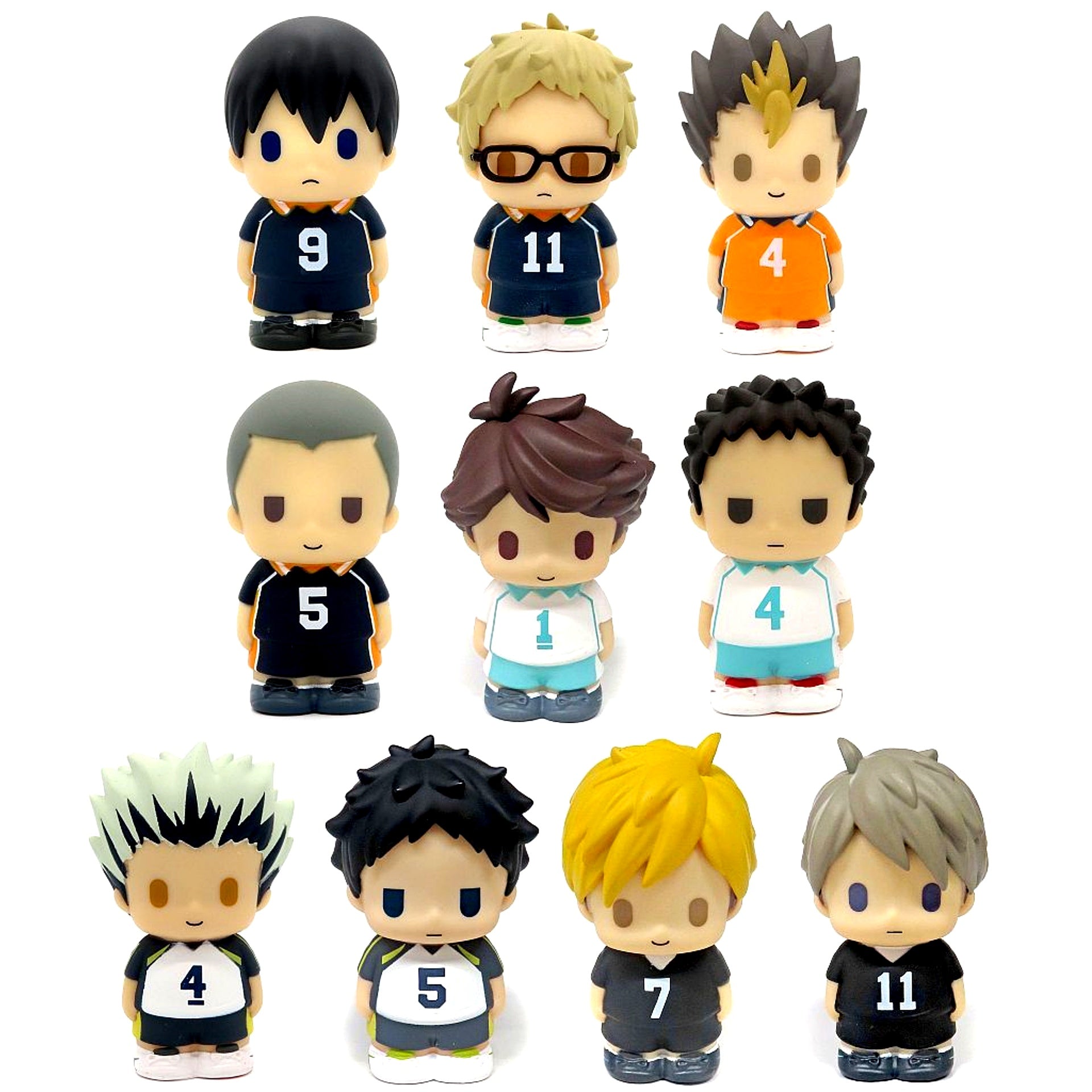 Set of 10 Haikyu!! Papemas!! B [USED]