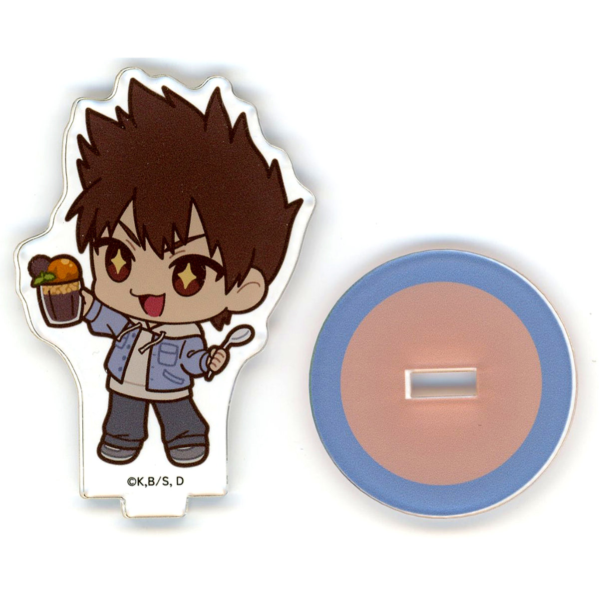 Chrome Dr. STONE x mixx garden Trading Chibi Acrylic Stand [USED]