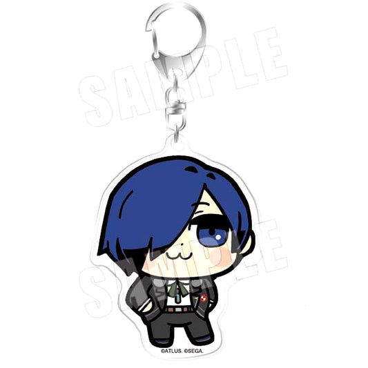 Protagonist 01. Persona 3 Reload Protagonist x Bkub Okawa Large Acrylic Keychain [USED]