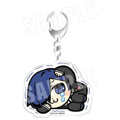 Persona 3 Reload Courage 03 Rank 1 Large Acrylic Keychain Main Character x Bukubu Okawa Keychains [USED]