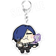 Persona 3 Reload Courage 04 Rank 6 Large Acrylic Keychain Main Character x Bukubu Okawa Keychains [USED]