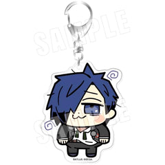 Persona 3 Reload Charm Rank 1 07 Large Acrylic Keychain Main Character x Bukubu Okawa Keychains [USED]