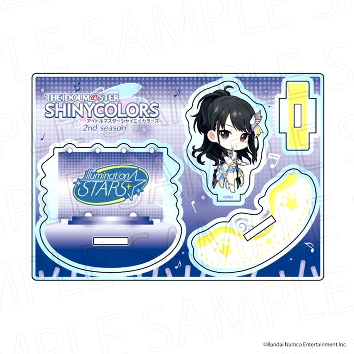 Hiori Kazano Furafura Acrylic Stand THE IDOLM@STER Shiny Colors 2nd season [USED]