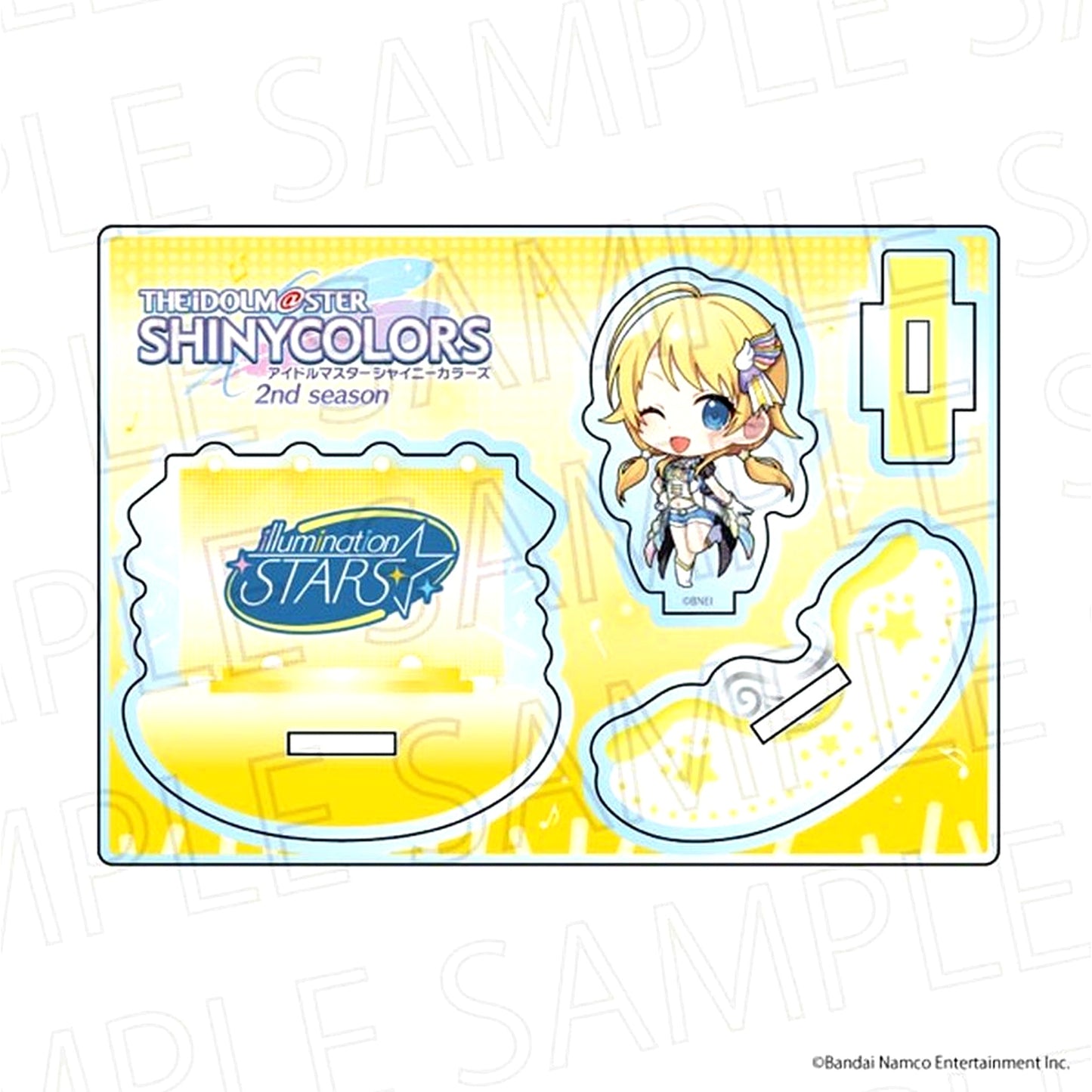Meguru Hachimiya Furafura Acrylic Stand The Idolmaster Shiny Colors 2nd Season [USED]