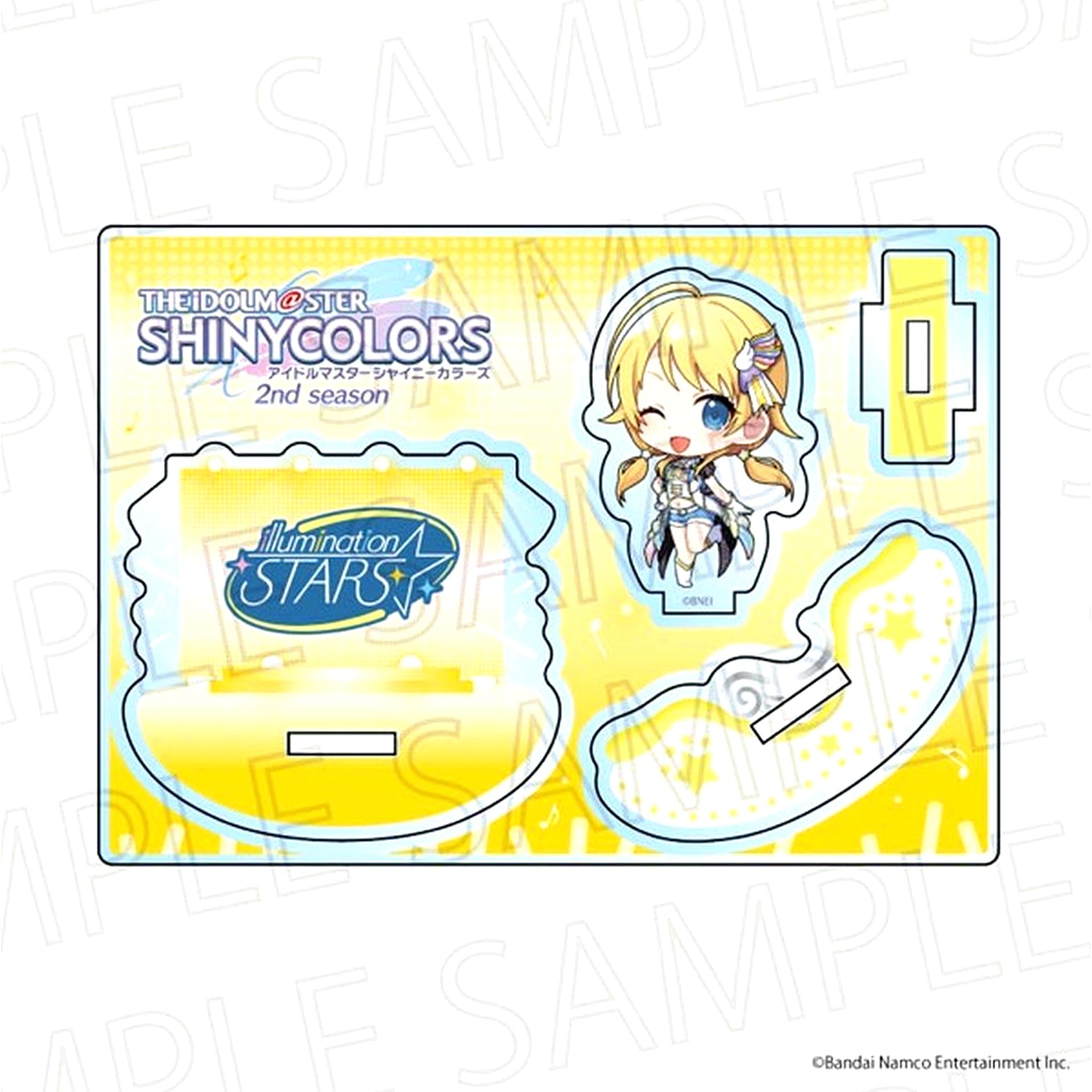 Meguru Hachimiya Furafura Acrylic Stand The Idolmaster Shiny Colors 2nd Season [USED]