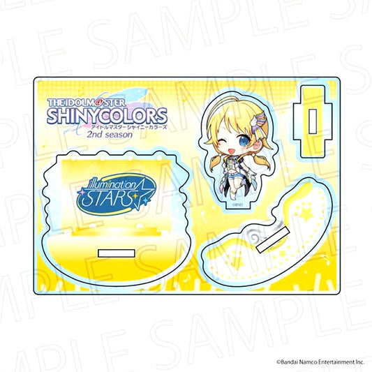 Meguru Hachimiya Furafura Acrylic Stand The Idolmaster Shiny Colors 2nd Season [USED]