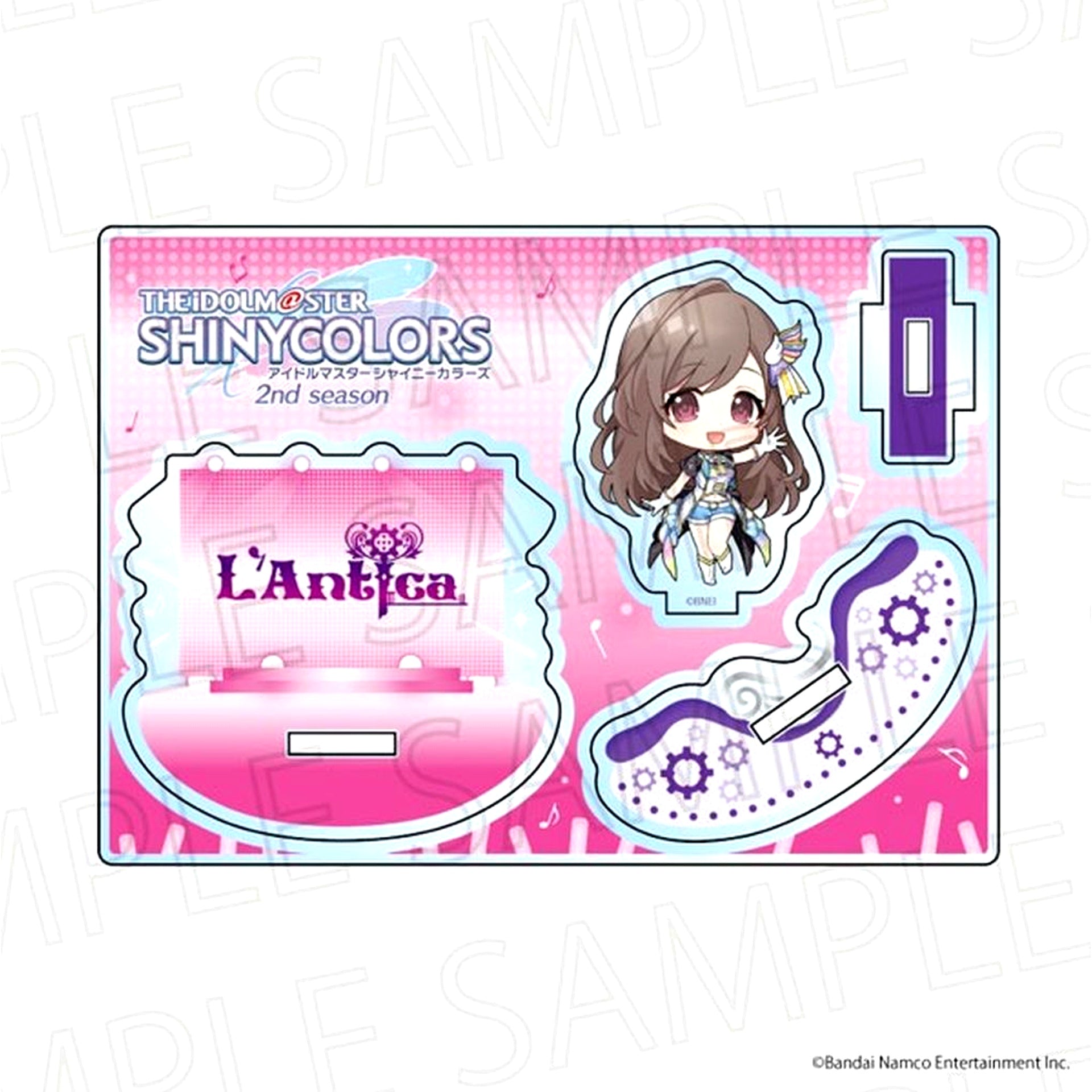 Kogane Tsukioka Furafura Acrylic Stand The Idolmaster Shiny Colors 2nd Season [USED]
