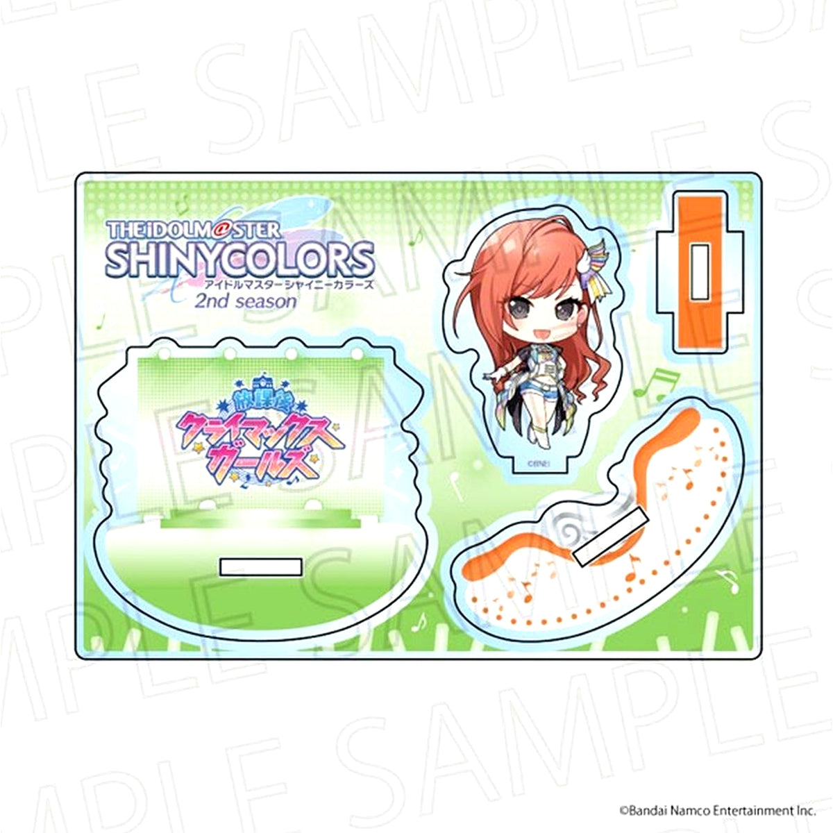 Natsuha Arisugawa Furafura Acrylic Stand The Idolmaster Shiny Colors 2nd Season [USED]