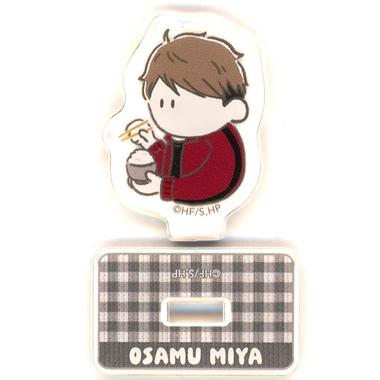 Osamu Miya Haikyu!! Plaza Trading Mini Acrylic Stand Itadakimasu Vol.1 [USED]