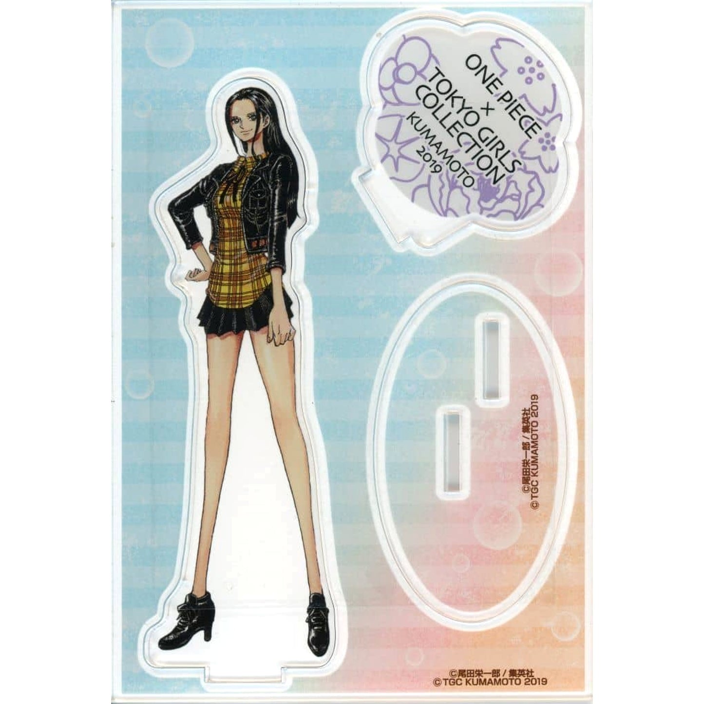 One Piece Nico Robin Acrylic Stand Tokyo Girls Collection Collaboration Cafe TGC Kumamoto 2019 Exclusive Acrylic Stands [USED]