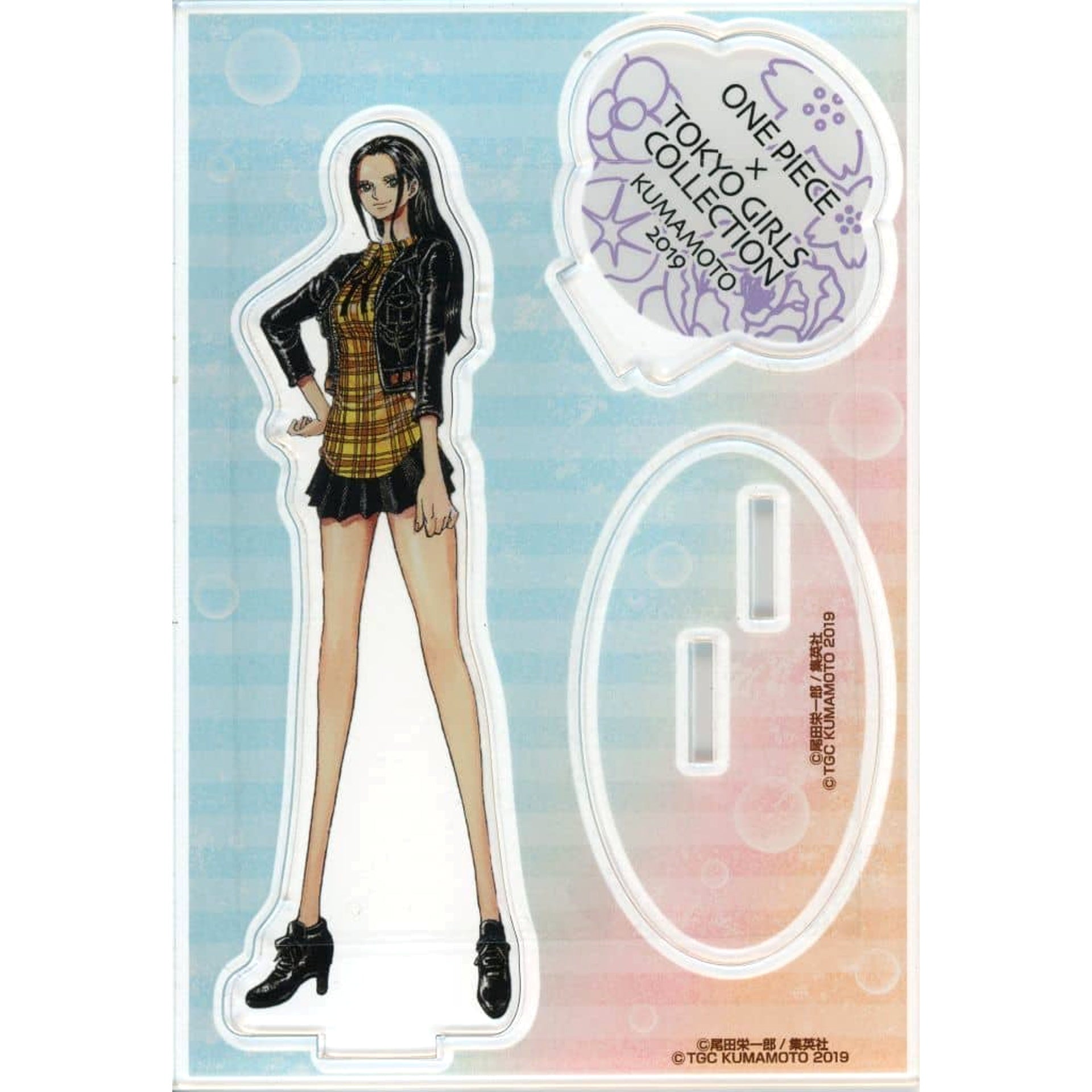 One Piece Nico Robin Acrylic Stand Tokyo Girls Collection Collaboration Cafe TGC Kumamoto 2019 Exclusive Acrylic Stands [USED]