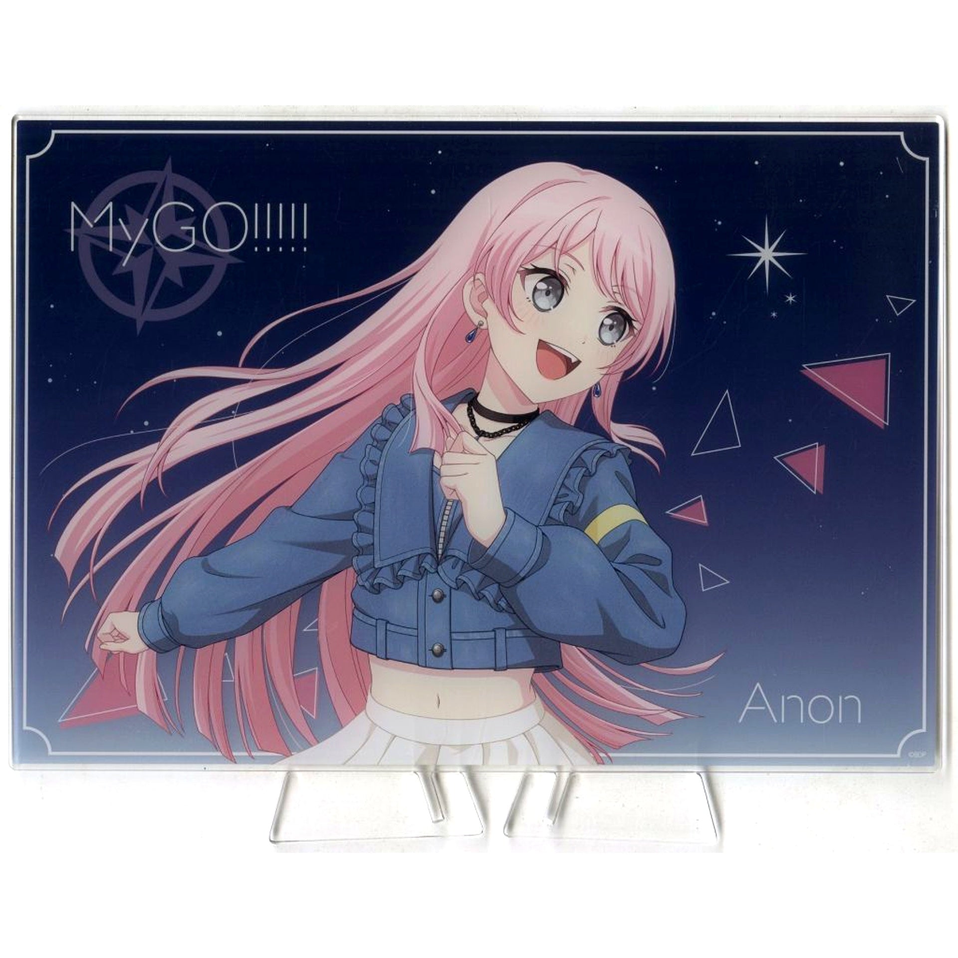 Anon Chihaya BanG Dream! x GiGO Campaign 2025 MyGO!!!!! x Ave Mujica Night Owl Ver. side MyGO!!!!! Illustration Acrylic Board [USED]