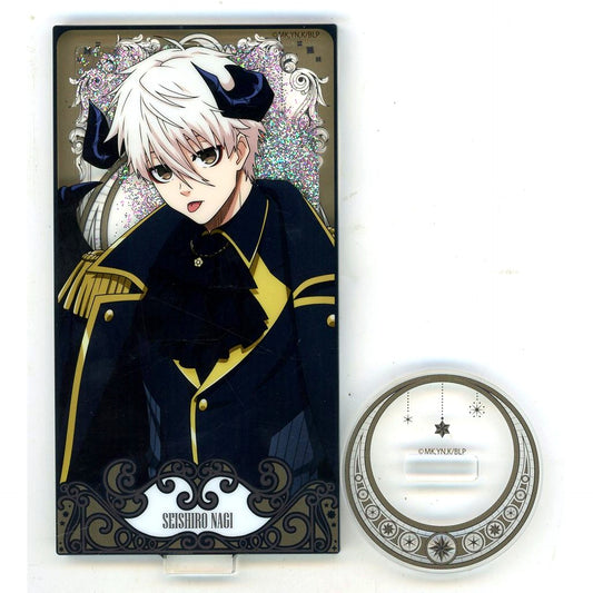 Seishiro Nagi Devil Ver. Blue Lock x Ouchi de Collaboration Oil Glitter Acrylic Stand Angel & Devil [USED]