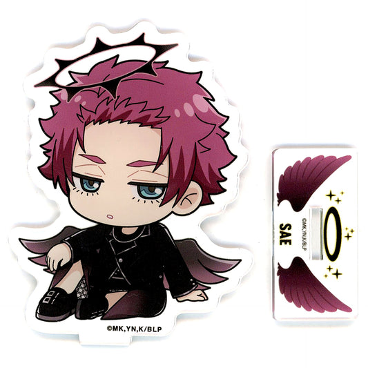 Sae Itoshi Angel Ver. Mini Character Trading Acrylic Stand Blue Lock x Ouchi de Collaboration ANGEL & DEVIL [USED]