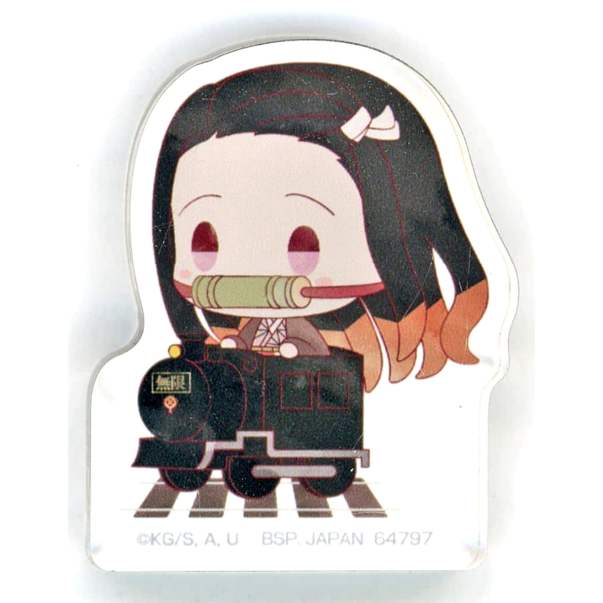 Demon Slayer Kimetsu no Yaiba Ichiban Kuji Burn Your Heart Mugen Train Nezuko Acritz Mascot Prize E Acrylic Stands [USED]