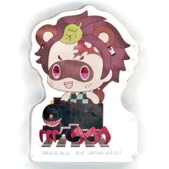 Demon Slayer: Kimetsu no Yaiba Tanjiro Kamado Ponjiro Ichiban Kuji Keep Your Heart Burning Acritz Mascot Mugen Train Ver. Prize E Acrylic Stands [USED]