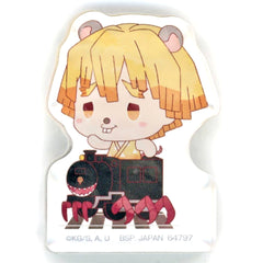 Demon Slayer: Kimetsu no Yaiba Zenitsu Agatsuma Chu-Itsu Ichiban Kuji Keep Your Heart Burning Acritz Mascot Mugen Train Ver. Prize E Acrylic Stands [USED]