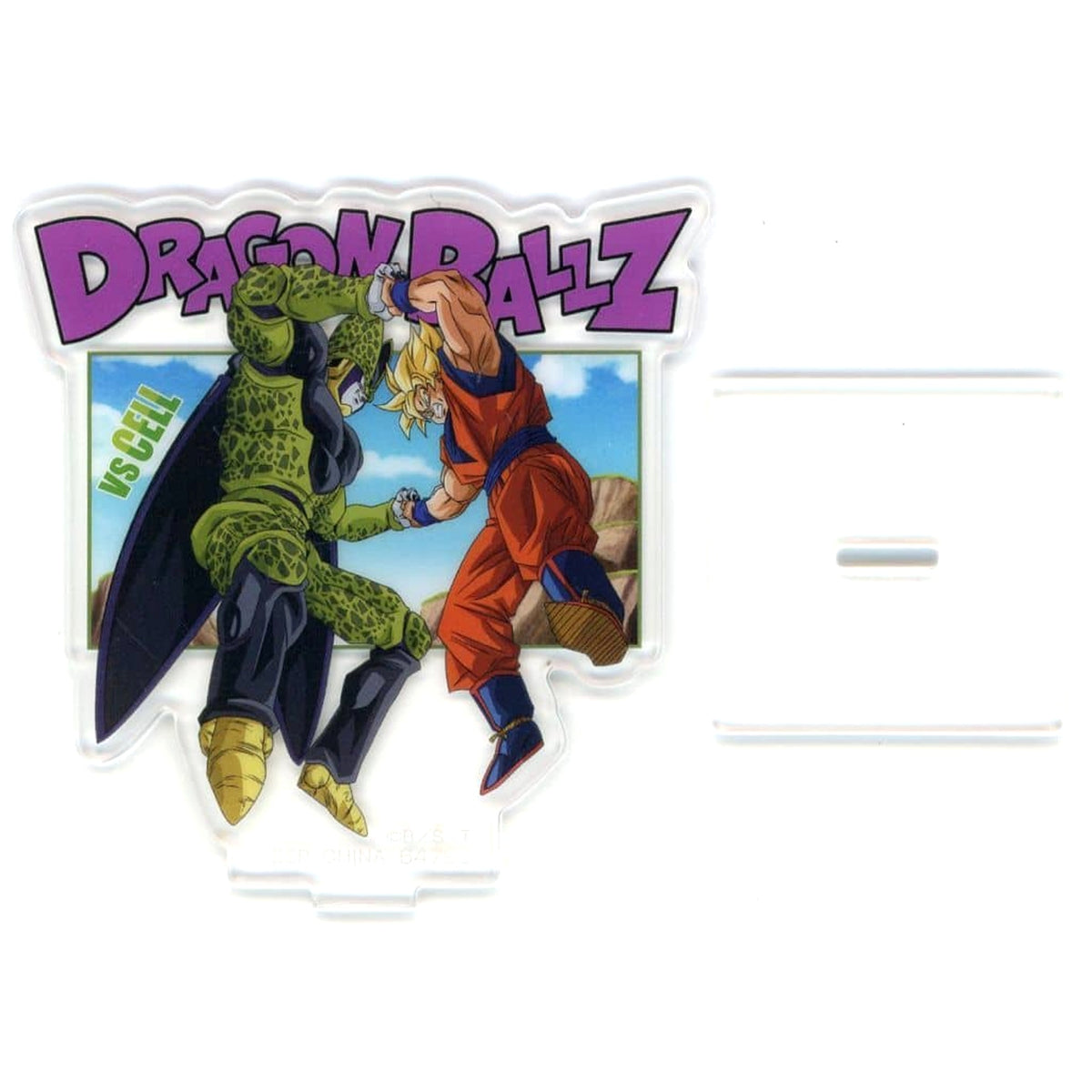 Ichiban Kuji Dragon Ball VS Omnibus Cross Son Goku & Cell Acrylic Stand Prize H Acrylic Stands [USED]