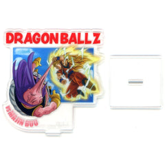 Dragon Ball Goku & Majin Buu Good Acrylic Stand Ichiban Kuji VS Omnibus Cross Prize H Acrylic Stands [USED]