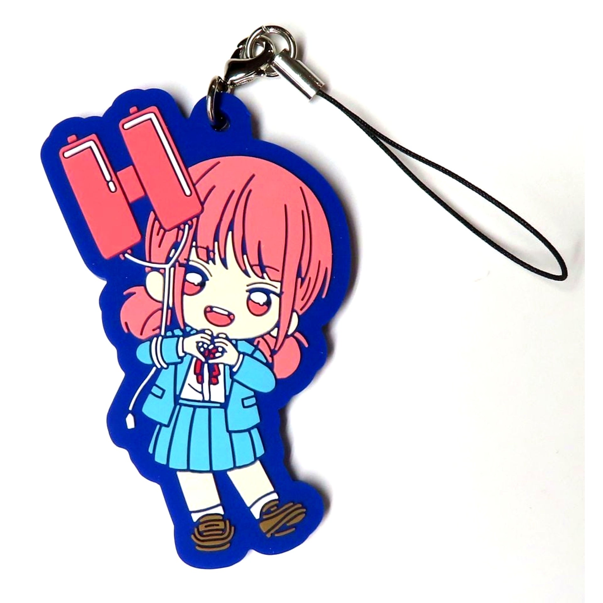 Hina Chono Blue Box Rubber Strap Kuji Luck M Prize #What if we swapped uniforms [USED]