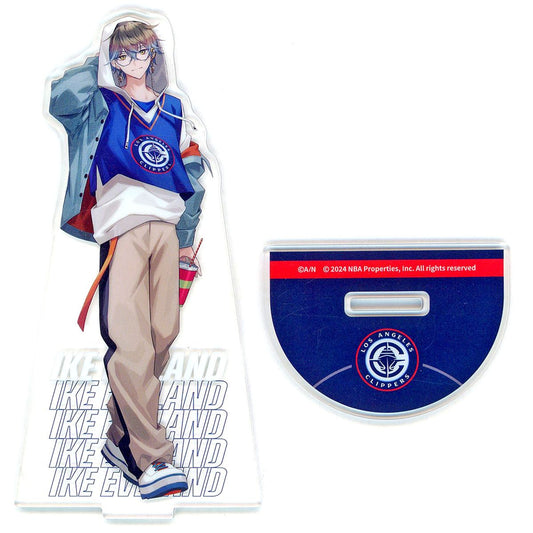 Ike Eveland LA Clippers B-1 Prize Acrylic Stand Rakuten Collection NBA x Virtual Youtuber NIJISANJI EN Western Vol. 2 [USED]