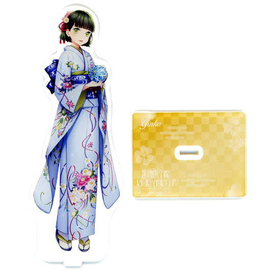 Ginko Momose BIG Acrylic Stand Ishikawa x Love Live! Hasunosora Girls High School Idol Club Kaga Yuzen Collabo 2nd [USED]