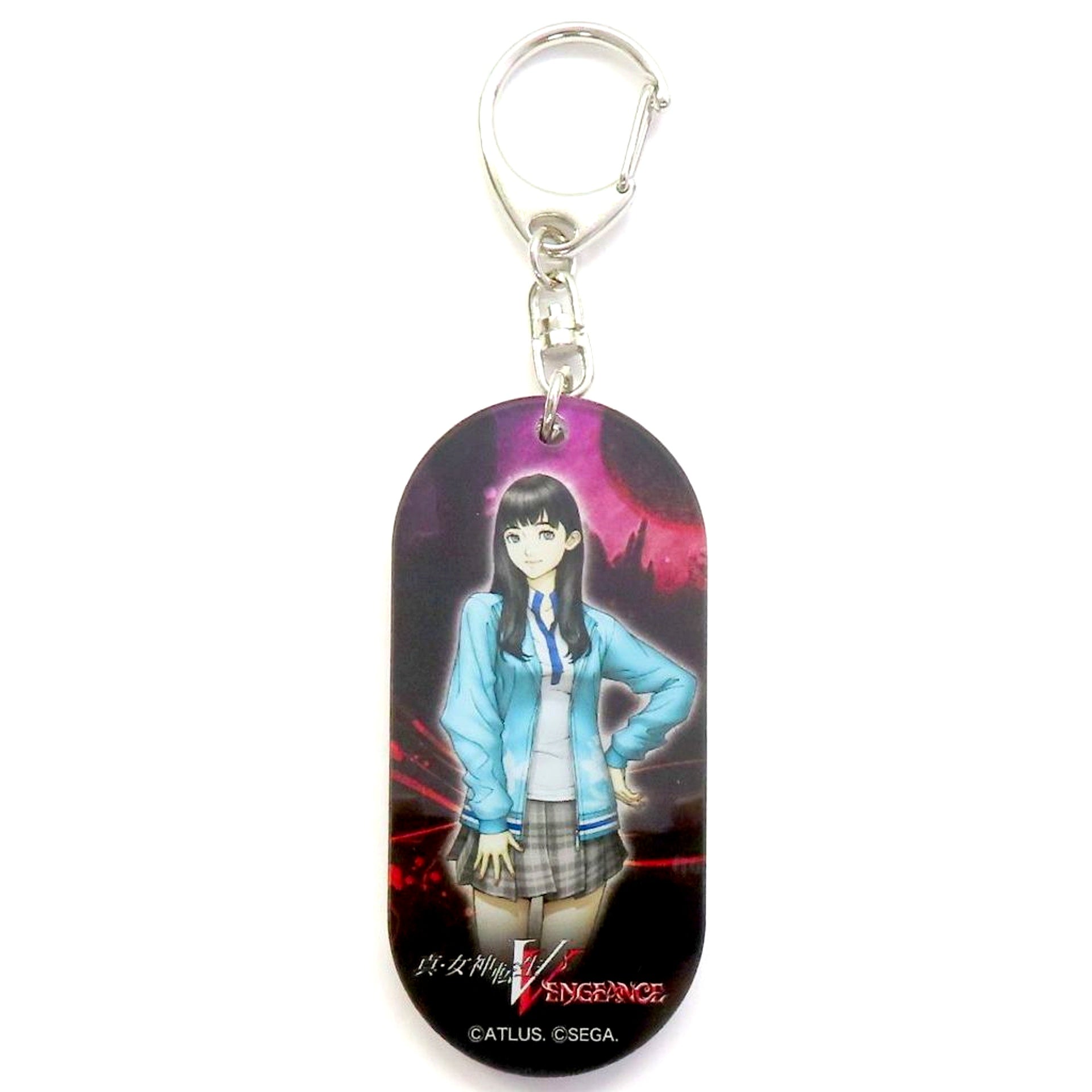 Tao Isonokami Shin Megami Tensei V Vengeance Acrylic Keychain Pop Up Store World of Shadows Dialogue [USED]