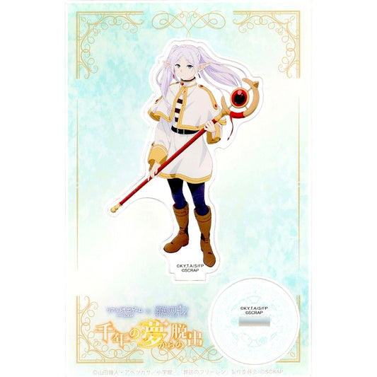 Frieren Stance Frieren: Beyond Journey's End x Real Escape Game Escape from the Thousand-Year Dream Magic That Stops Everyone's Movements Acrylic Stand [USED]
