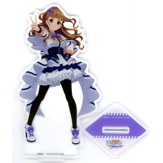Nao Kamiya Acrylic Stand Travel Medley!!!!!! with The Idolmaster Series JR Tokai x The Idolmaster Cinderella Girls [USED]