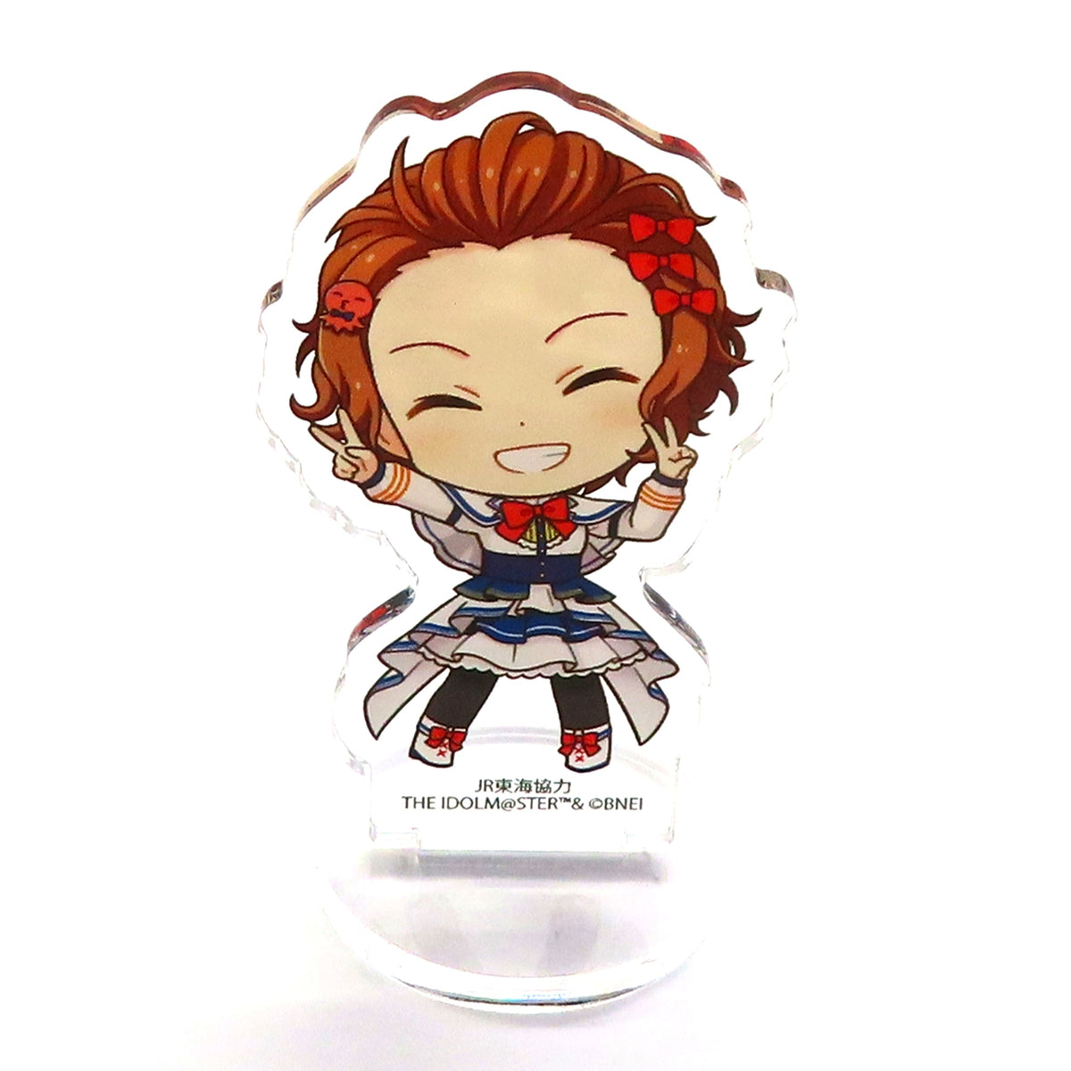 Emi Namba TRAVEL MEDLEY with THE IDOLM@STER Series Produce Your Journey JR Tokai x THE IDOLM@STER CINDERELLA GIRLS Acrylic Petit Stand [USED]