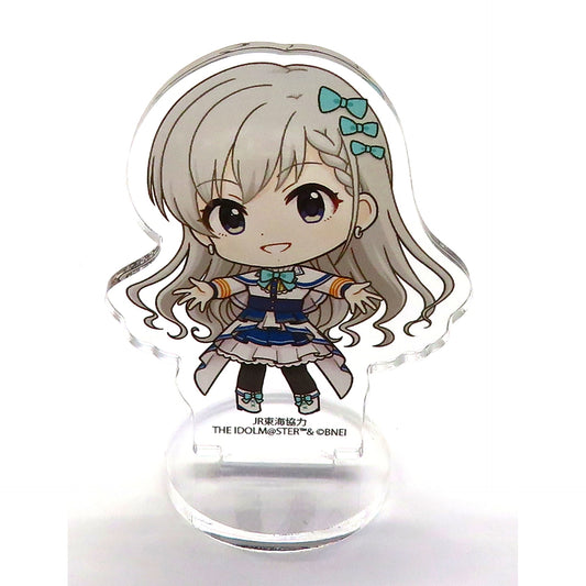 Hayate Hisakawa TRAVEL MEDLEY with THE IDOLM@STER Series Produce Your Journey JR Tokai x THE IDOLM@STER CINDERELLA GIRLS Acrylic Petit Stand [USED]