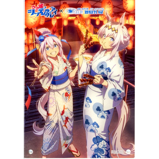 Oguri Cap & Tamamo Cross Uma Musume Cinderella Gray Acrylic Board x Kasamatsu Racecourse Collabo 2025 [USED]