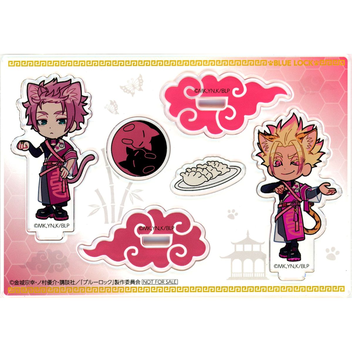 Sae Itoshi & Ryusei Shido A. Mini Acrylic Stand Blue Lock Namjatown Chainya Fes [USED]
