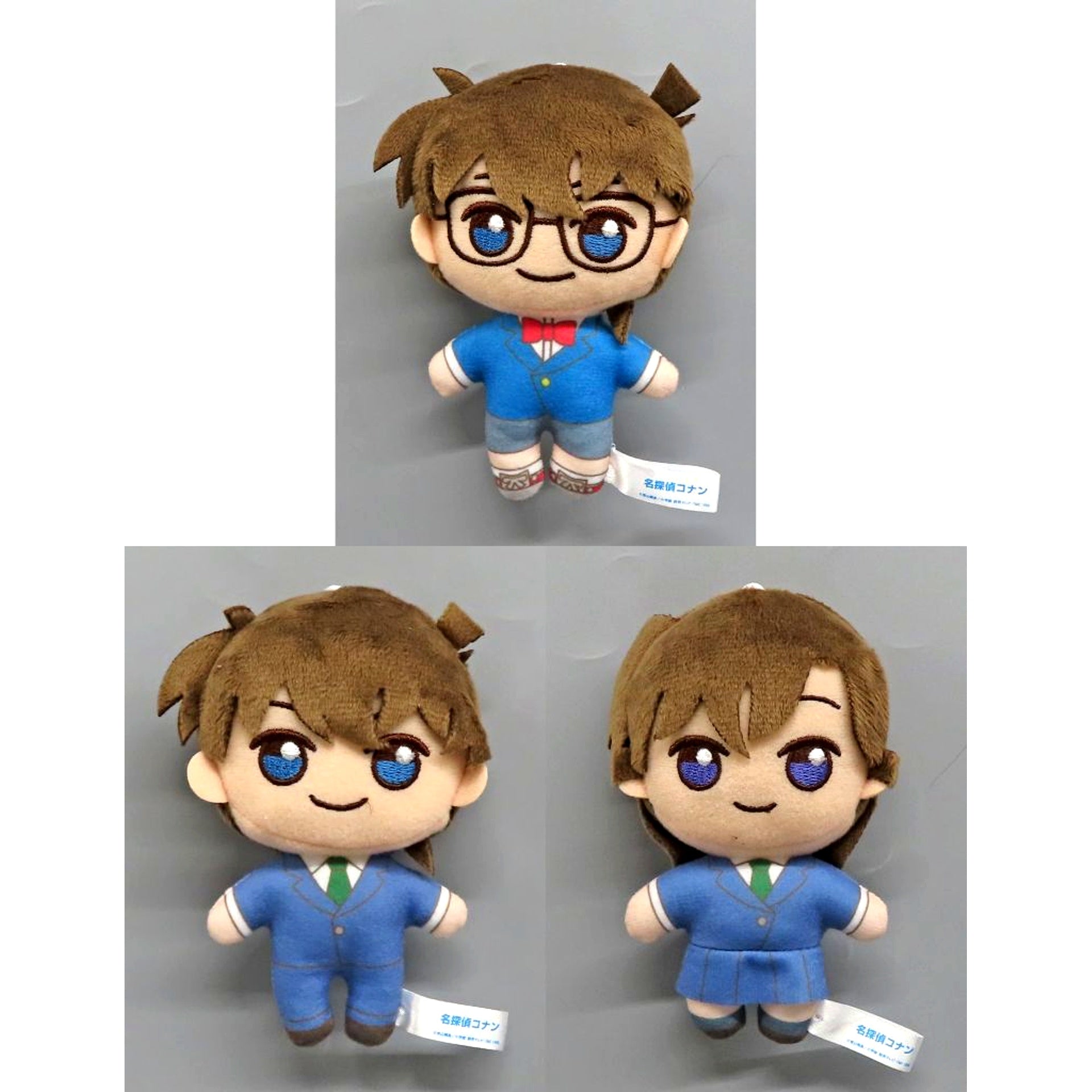 Set of 3 Pastel Art Collection Mascot Vol.1 EX Detective Conan [USED]